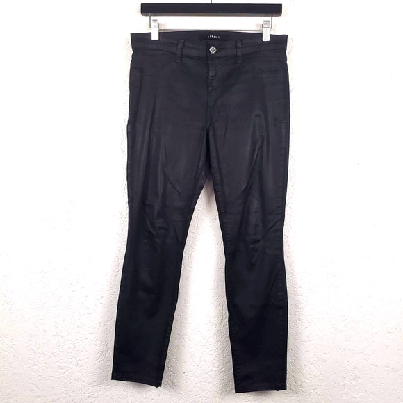 J Brand Jeans J Brand Black Super Skinny Wax Jeans 29 Poshmark